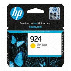 Genuine HP 924 Yellow (4K0U5NA) Ink Cartridge