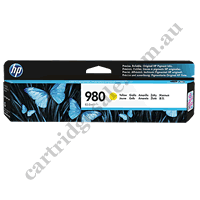 Genuine HP 980 Yellow (D8J09A) Ink Cartridge
