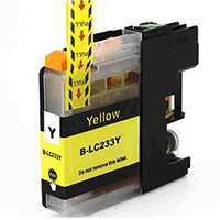 Compatible Brother LC233Y Yellow Ink Cartridge
