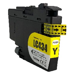 Compatible Brother LC434 Yellow Ink Cartridge
