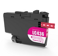 Compatible Brother LC436 Magenta Ink Cartridge