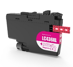 Compatible Brother LC436XL High Yield Magenta Ink Cartridge