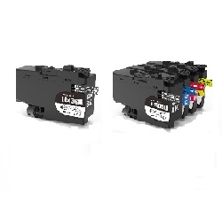 2 Black + 1 of each Colour Compatible Brother LC436XL  Ink Cartr