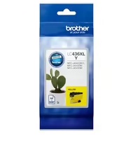 Genuine Brother LC436XL Yellow Ink Cartridge