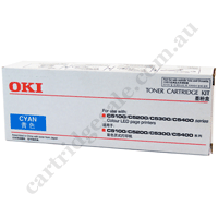 Genuine OKI TCOC51/5300CYAN Cyan Toner Cartridge