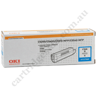 Genuine OKI TCOC5250CYAN Cyan Toner Cartridge