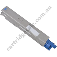 Compatible Oki C3300 C3400 High Yield Cyan Toner Cartridge