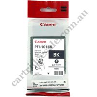Genuine Canon PFI101BK Black Ink Cartridge