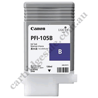 Genuine Canon PFI105B Blue Ink Cartridge