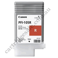 Genuine Canon PFI105R Red Ink Cartridge