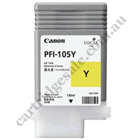 Genuine Canon PFI105Y Yellow Ink Cartridge