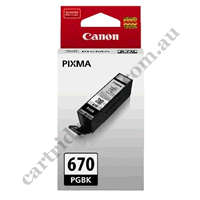 Genuine Canon PGI670BK Black Ink Cartridge