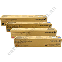 A Set Genuine Xerox CT202246 - 49 Toner Cartridges BCMY