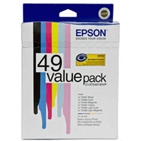Genuine Epson T0491-6 Value Pack
