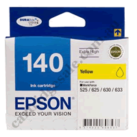 Genuine Epson T1404/140 Extra High Yield Yellow Ink Cartridge