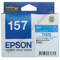 Genuine Epson T1572 Cyan Ink Cartridge