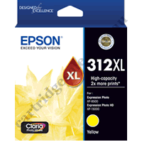 Genuine Epson T1834/312XL High Yield Yellow Ink Cartridge