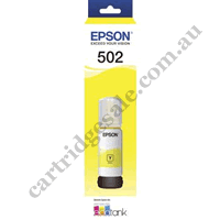 Genuine Epson T502/T03K4 EcoTank Yellow Ink Bottle