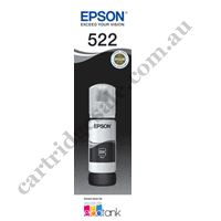 Genuine Epson T522/T00M1 EcoTank Black Ink Bottle