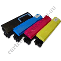 A Set Compatible Kyocera TK574K,C,M,Y Toner Cartridges