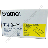 Genuine Brother TN04Y Yellow Toner Cartridge