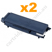 2 x Compatible Brother TN3340 Black Toner Cartridge