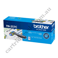 Genuine Brother TN257C Cyan High Yield Toner Cartridge