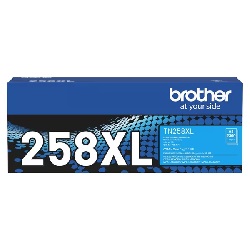 Genuine Brother TN258XL High Yield Cyan Toner Cartridge