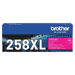 Genuine Brother TN258XL High Yield Magenta Toner Cartridge