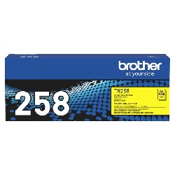 Genuine Brother TN258 Yellow Toner Cartridge