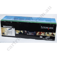 Genuine Lexmark W84020H Black Toner Cartridge