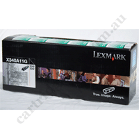 Genuine Lexmark X340A11G Black Toner Cartridge